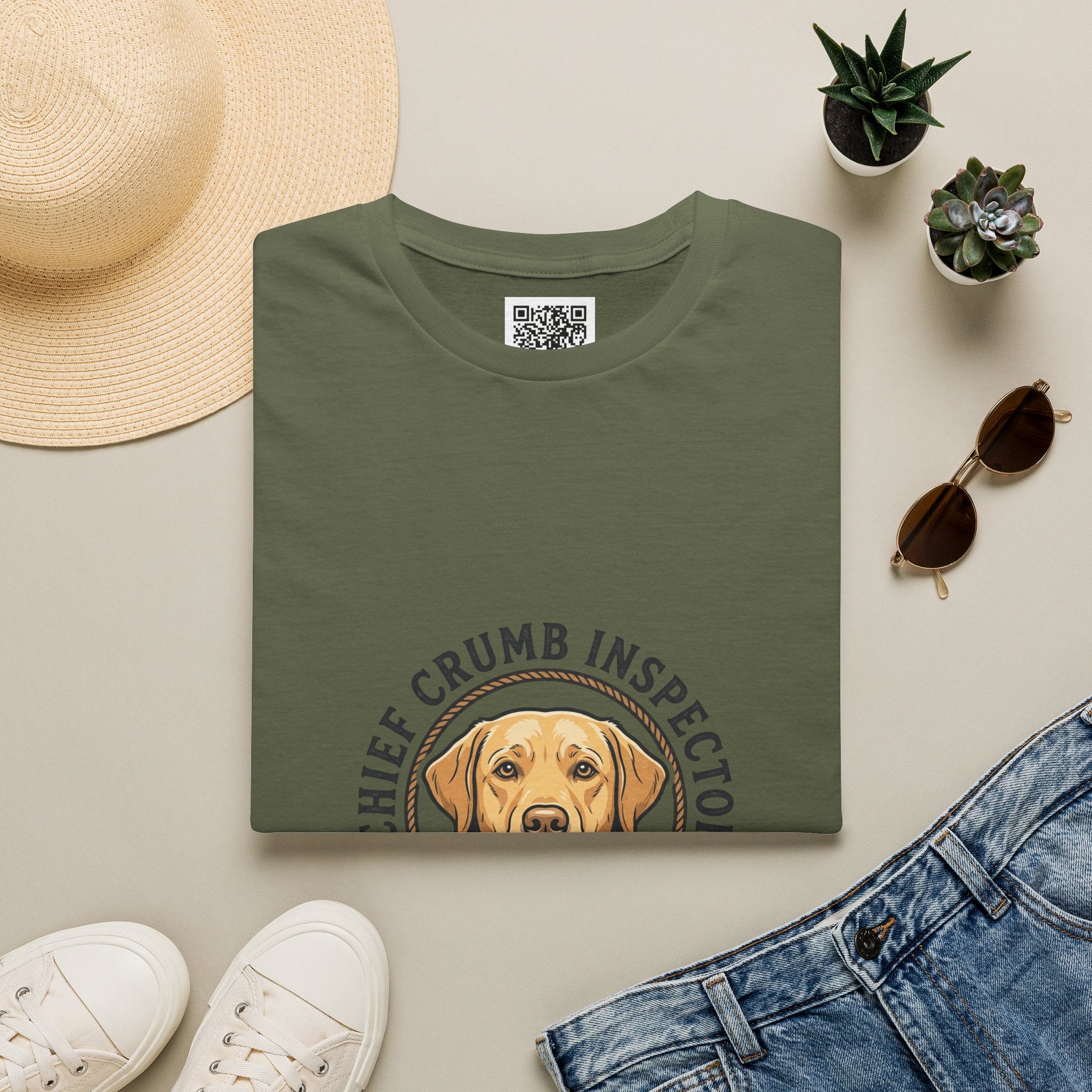 Labrador Retriever Crumb Inspector T-Shirt