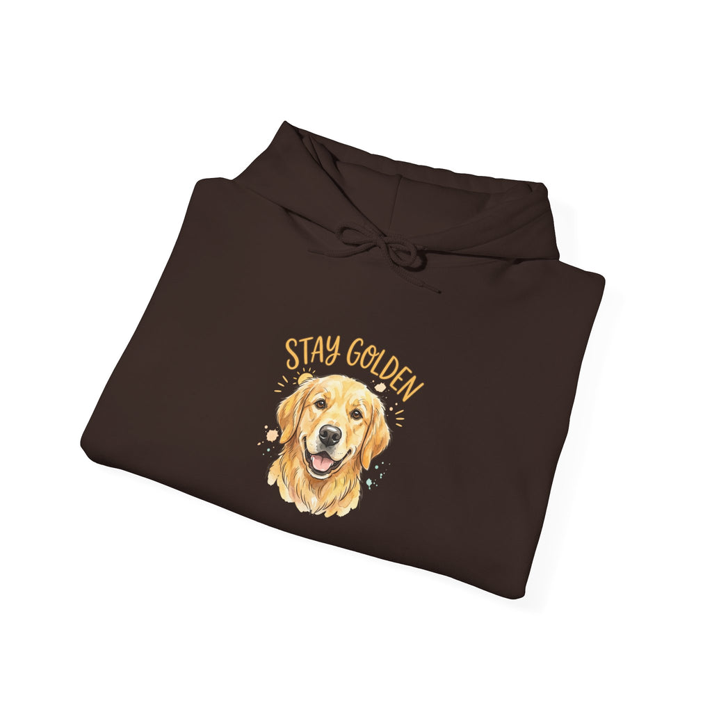 Stay Golden Golden Retriever Hoodie — Cute Dog Lover Sweatshirt