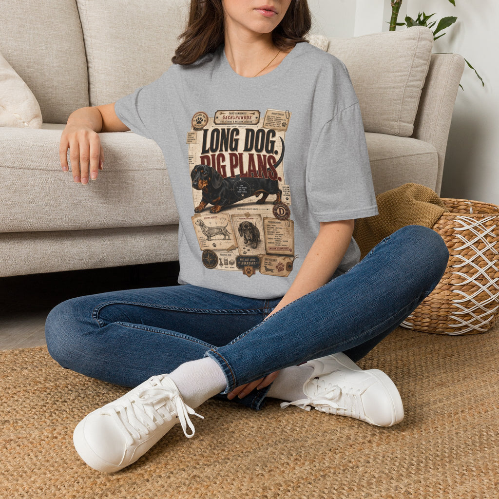 Long Dog, Big Plans Dachshund T-Shirt