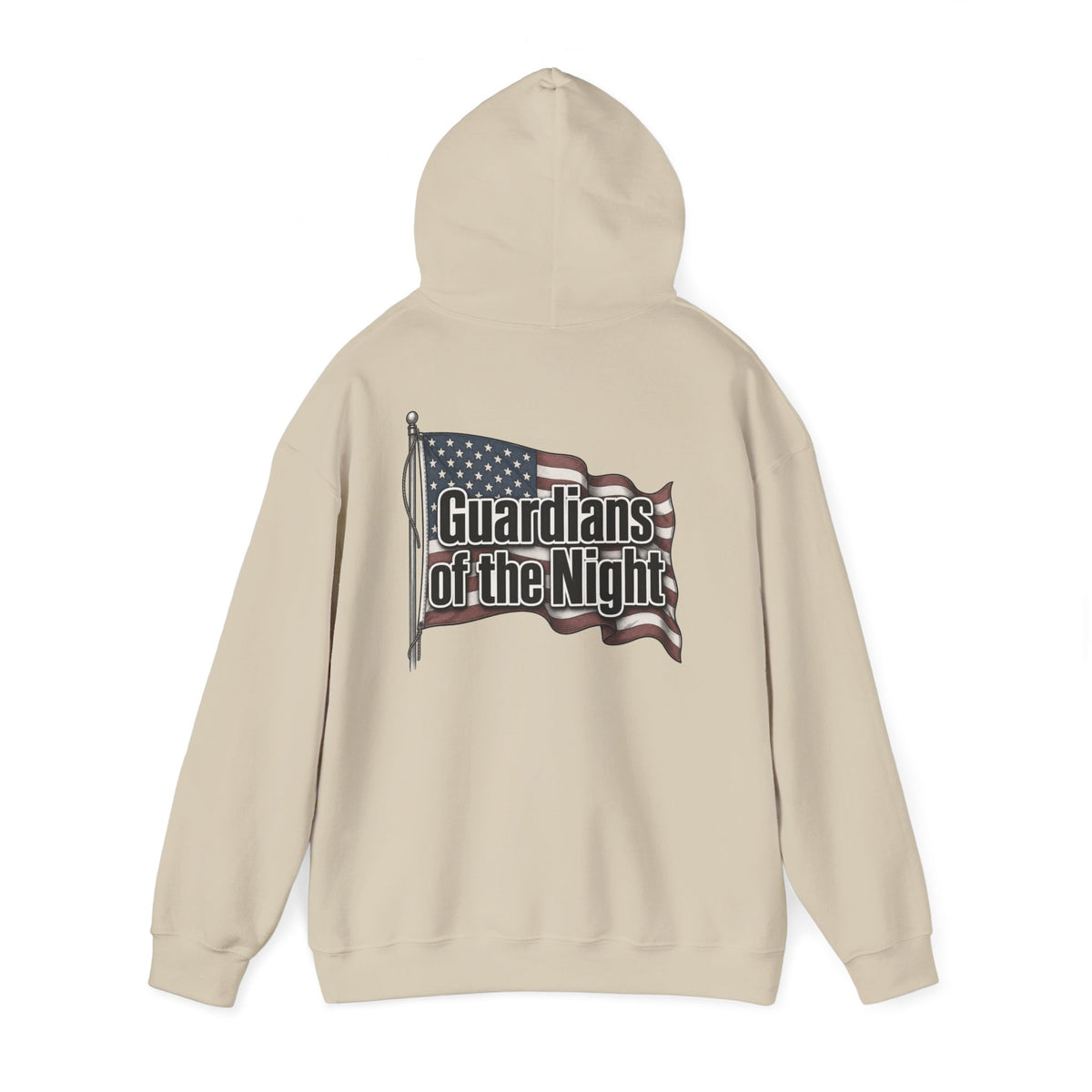 Guardians of the Night Hoodie – Patriotic American Flag Sweatshirt