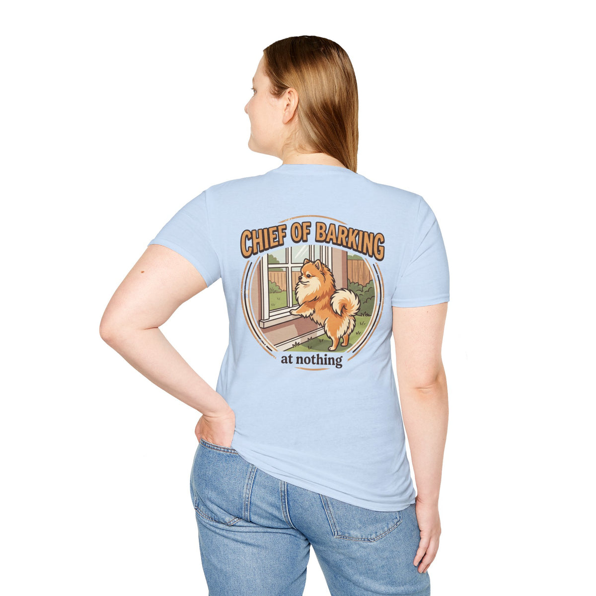 Pomeranian Chief of Barking T-Shirt