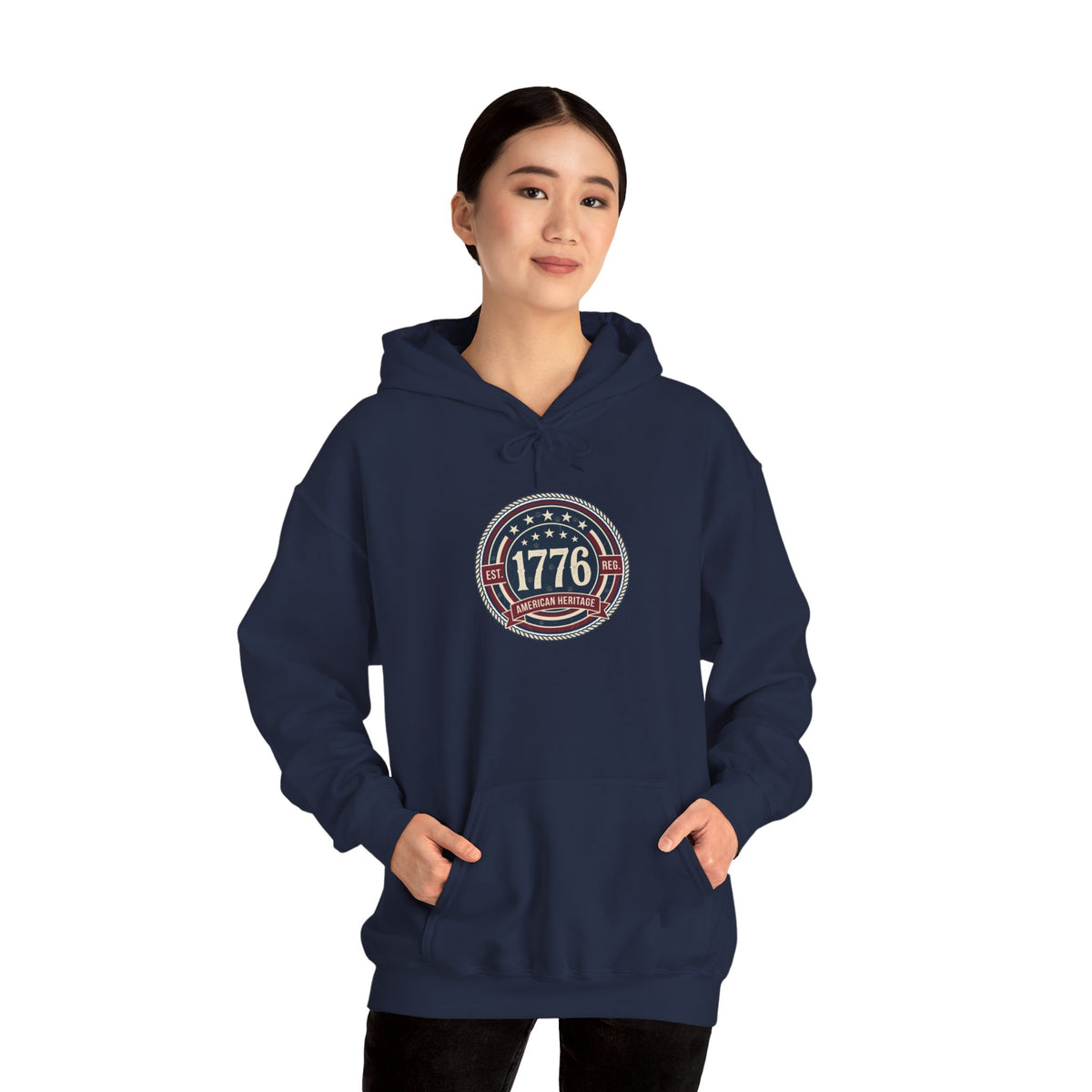Guardians of the Night Hoodie – Patriotic American Flag Sweatshirt
