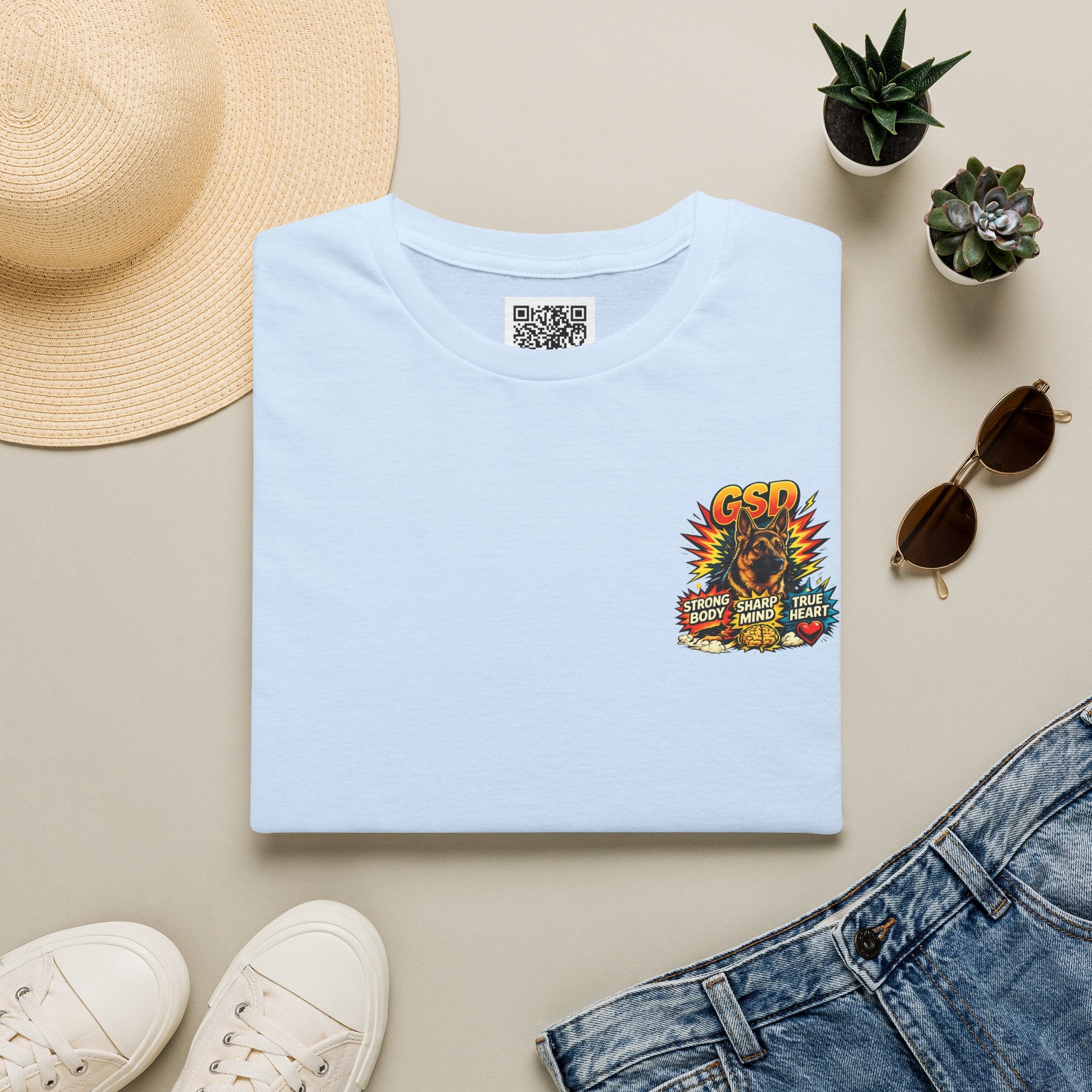 Blank White T‑Shirt — Minimal Casual Tee