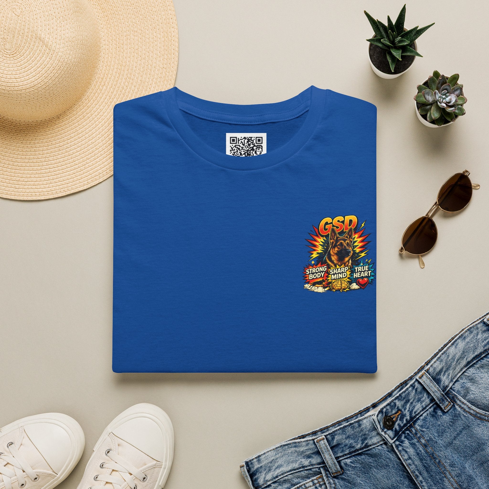 Blank White T‑Shirt — Minimal Casual Tee