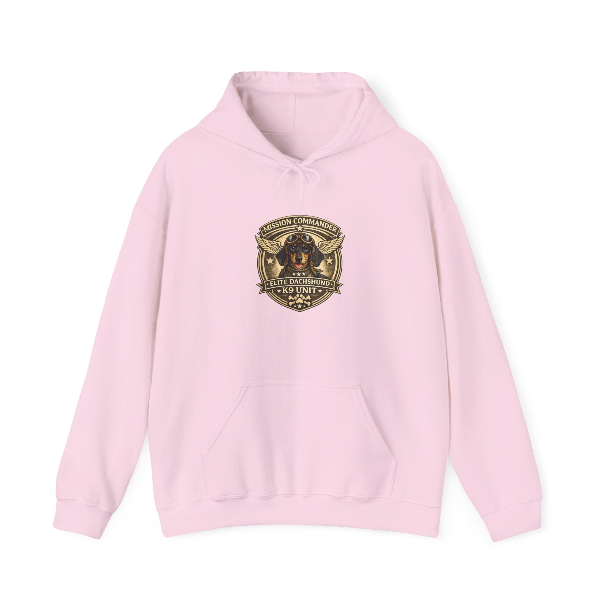 Dachshund — "Long Dog" Vintage Badge Graphic