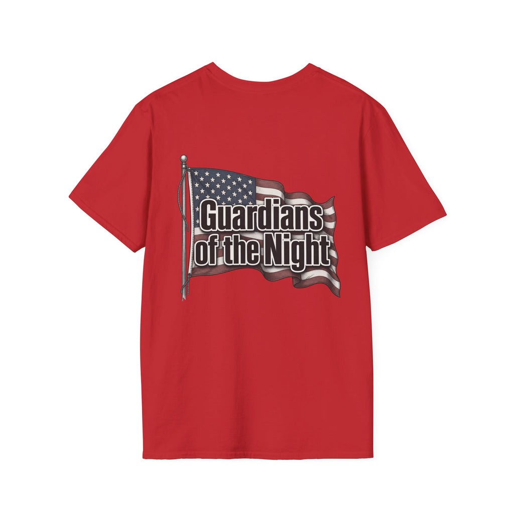Guardians of the Night T-Shirt — Minimal Chest Text Tee