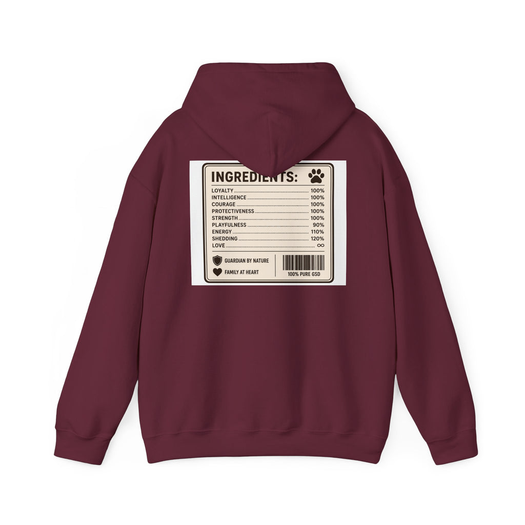 – "100% Pure" GSD Hoodie