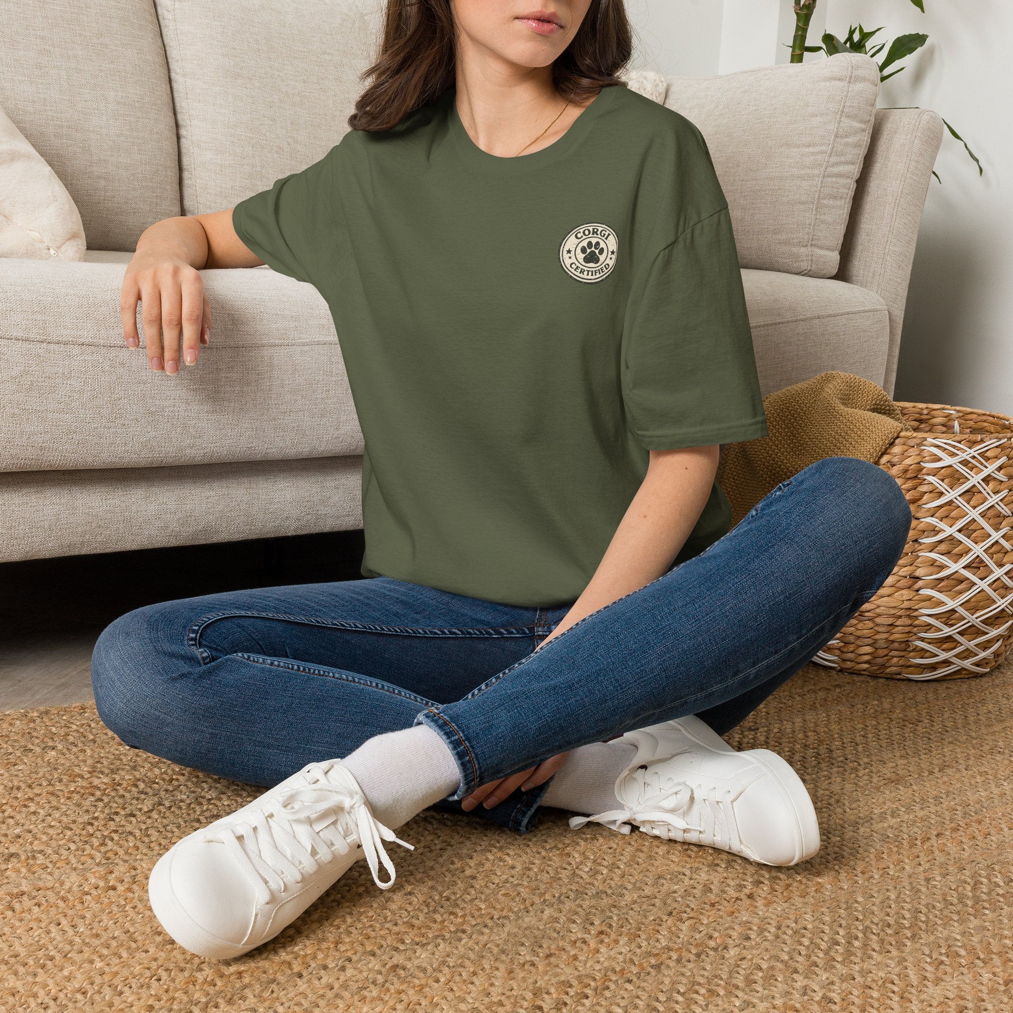 Corgi Certified Badge T-Shirt