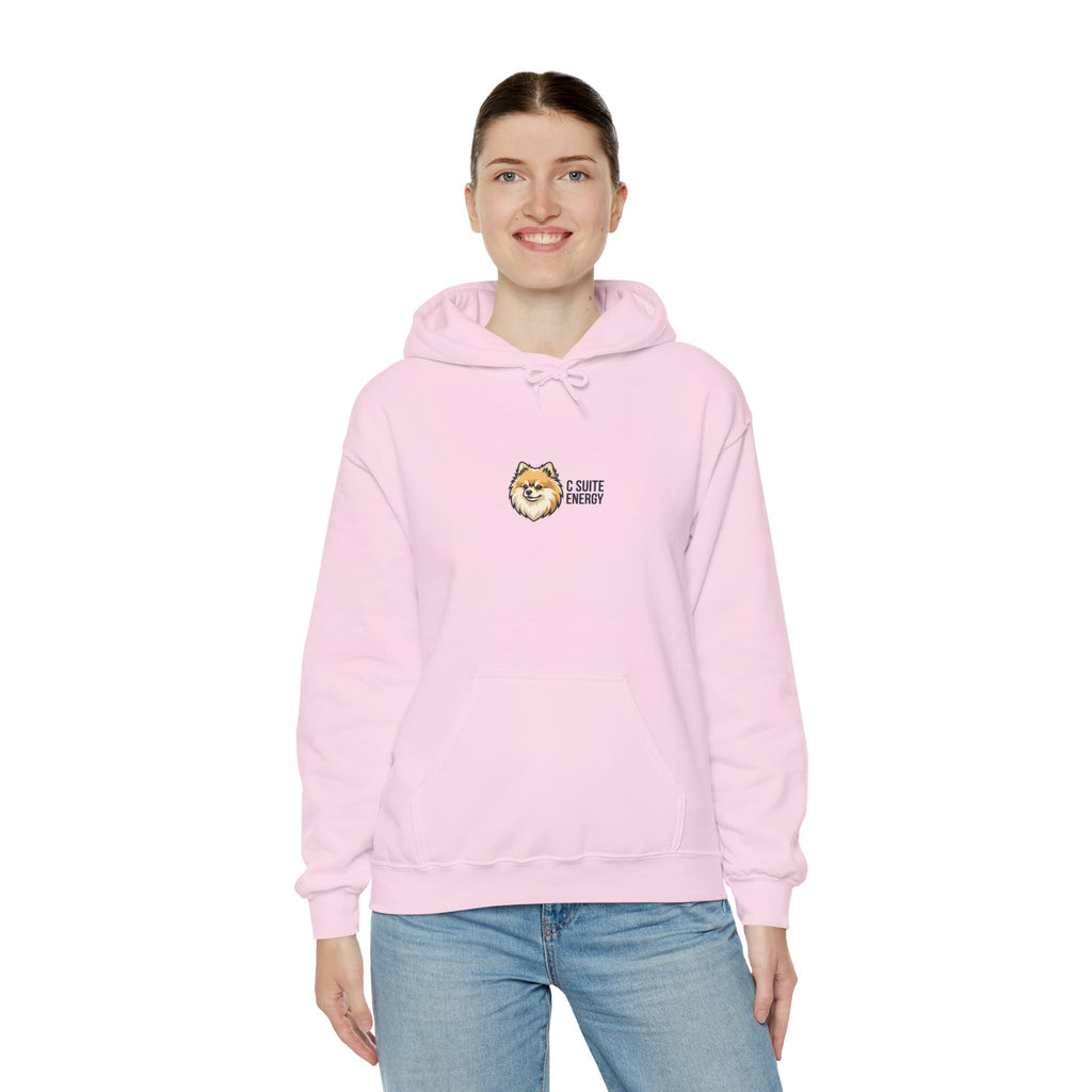 Pomeranian 'Chief of Barking at Nothing' Hoodie