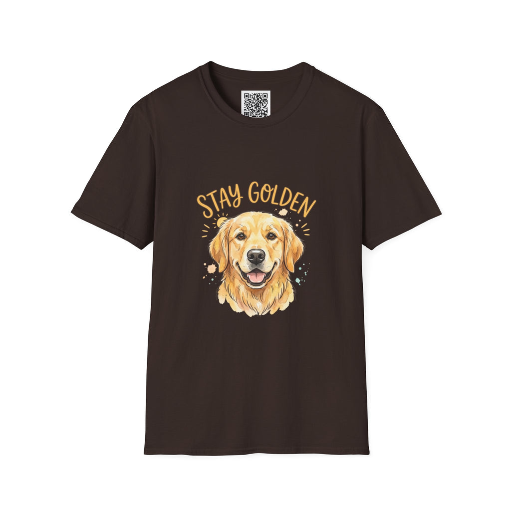 "Stay Golden" Golden Retriever Graphic Tee
