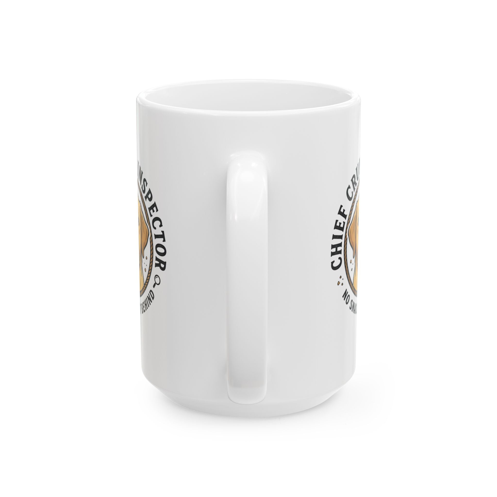 Labrador Retriever Chief Crumb Inspector Ceramic Mug – Coffee Cup (11oz & 15oz)
