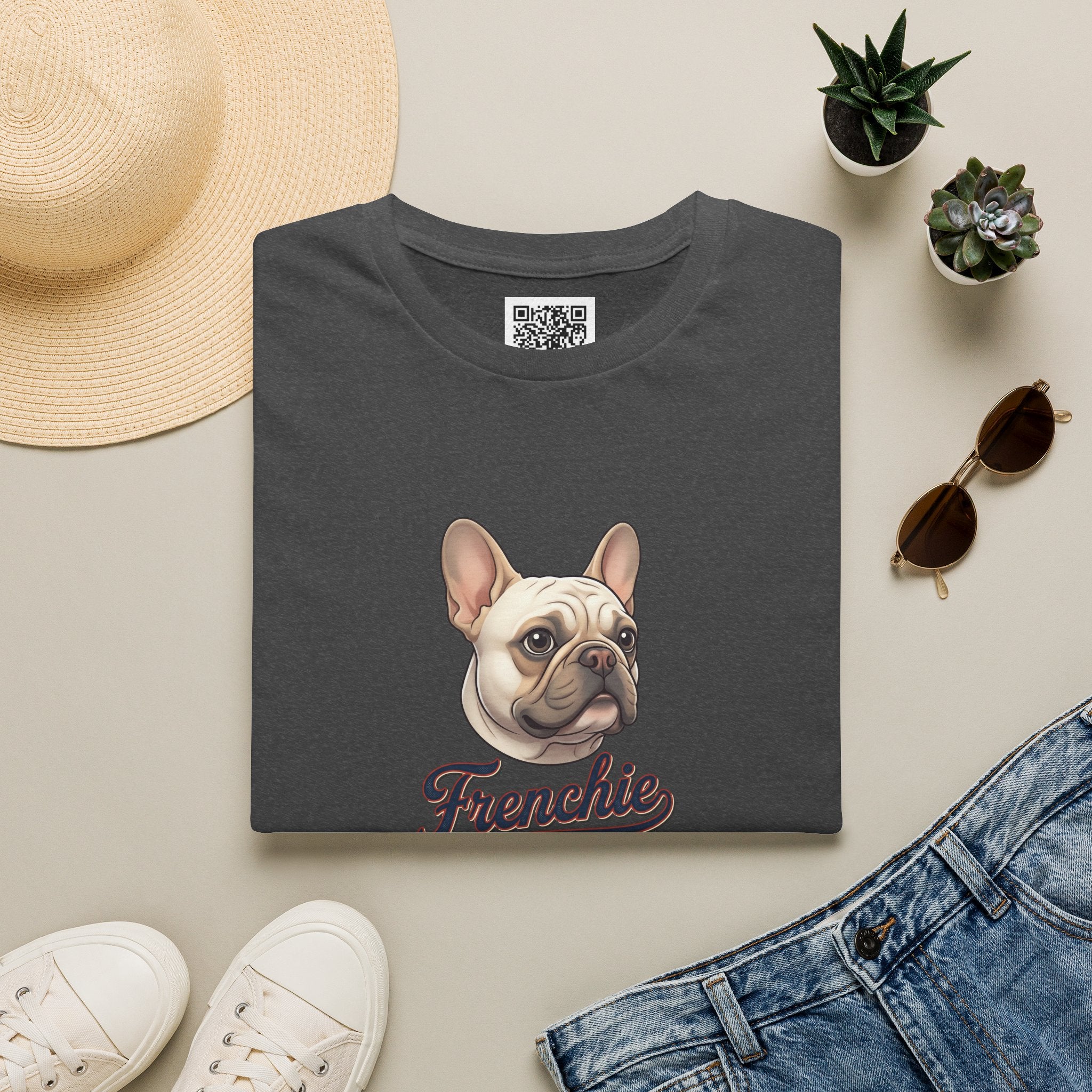 French Bulldog 90% Energy T-Shirt Graphic Tee