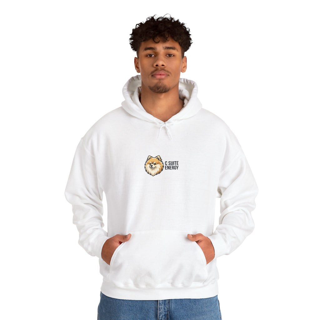 Pomeranian 'Chief of Barking at Nothing' Hoodie
