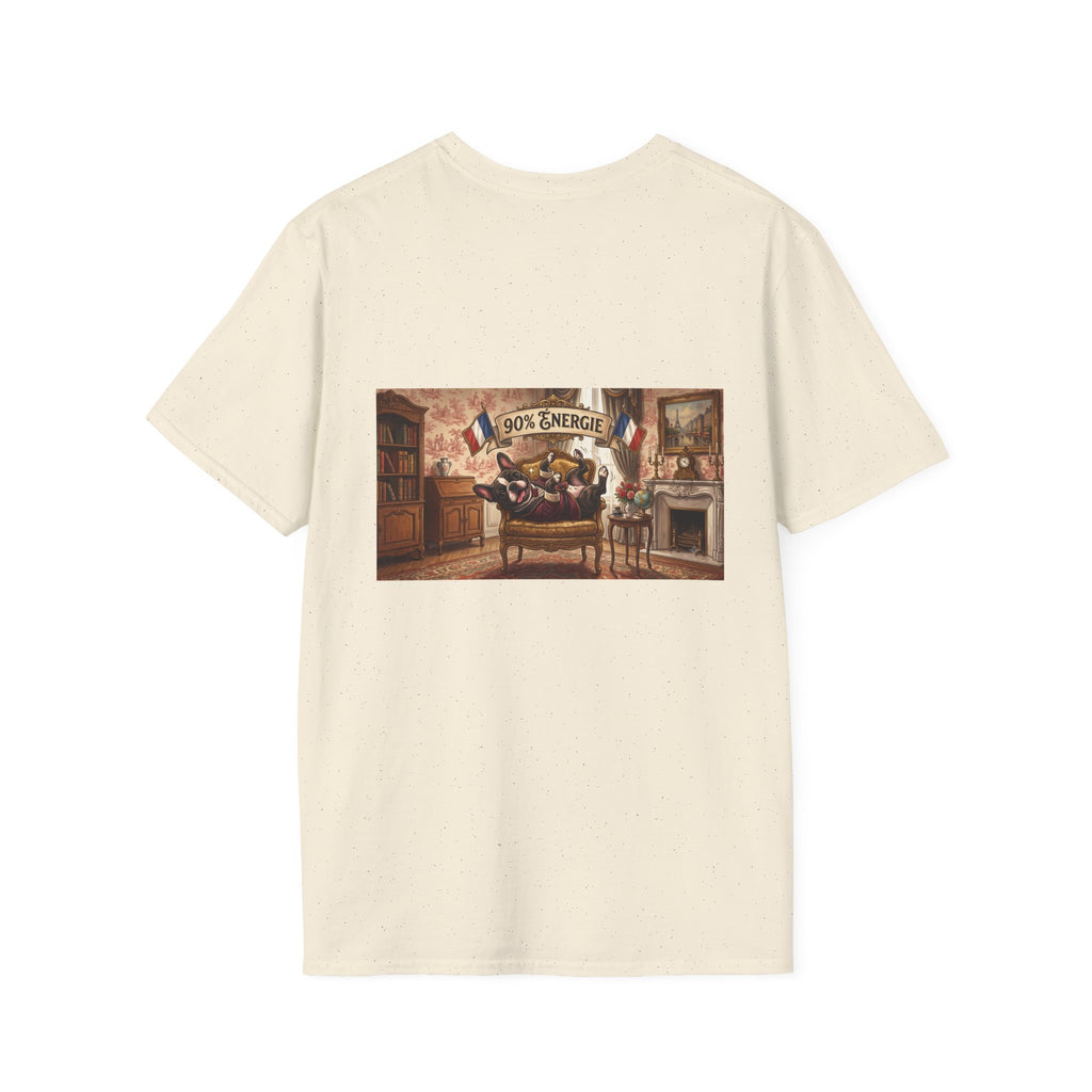 French Bulldog 90% Energy T-Shirt Graphic Tee