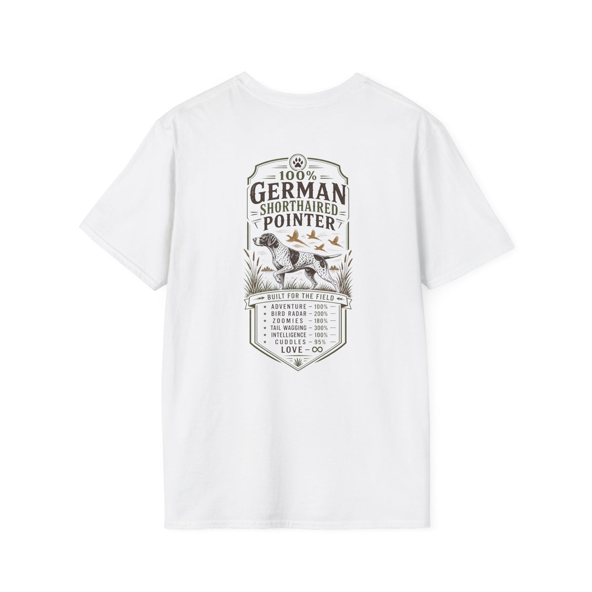 German Shorthaired Pointer — Vintage Hunting Bird Design