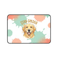 Stay Golden Golden Retriever Desk Mat