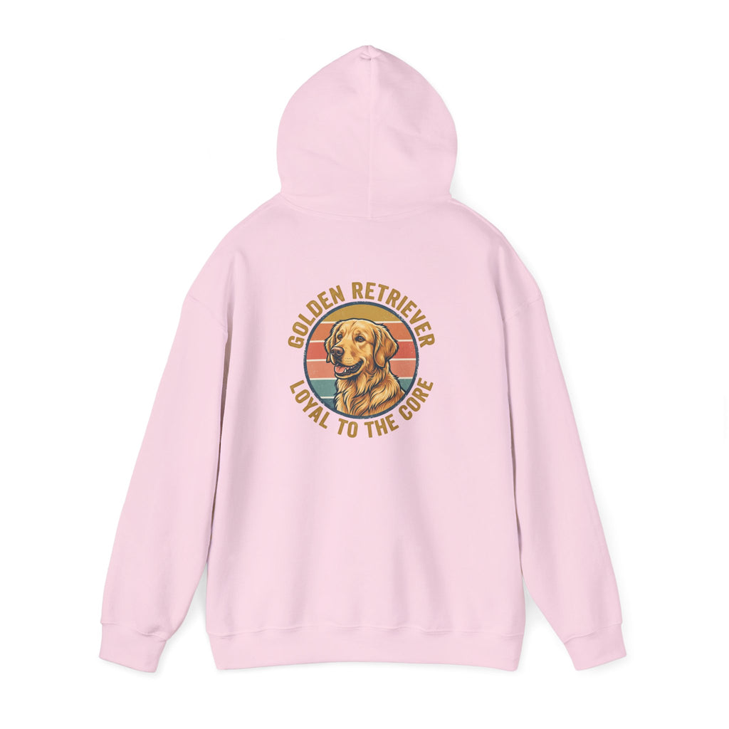 Golden Retriever Hoodie — "Loyal to the Core" Dog Lover Pullover