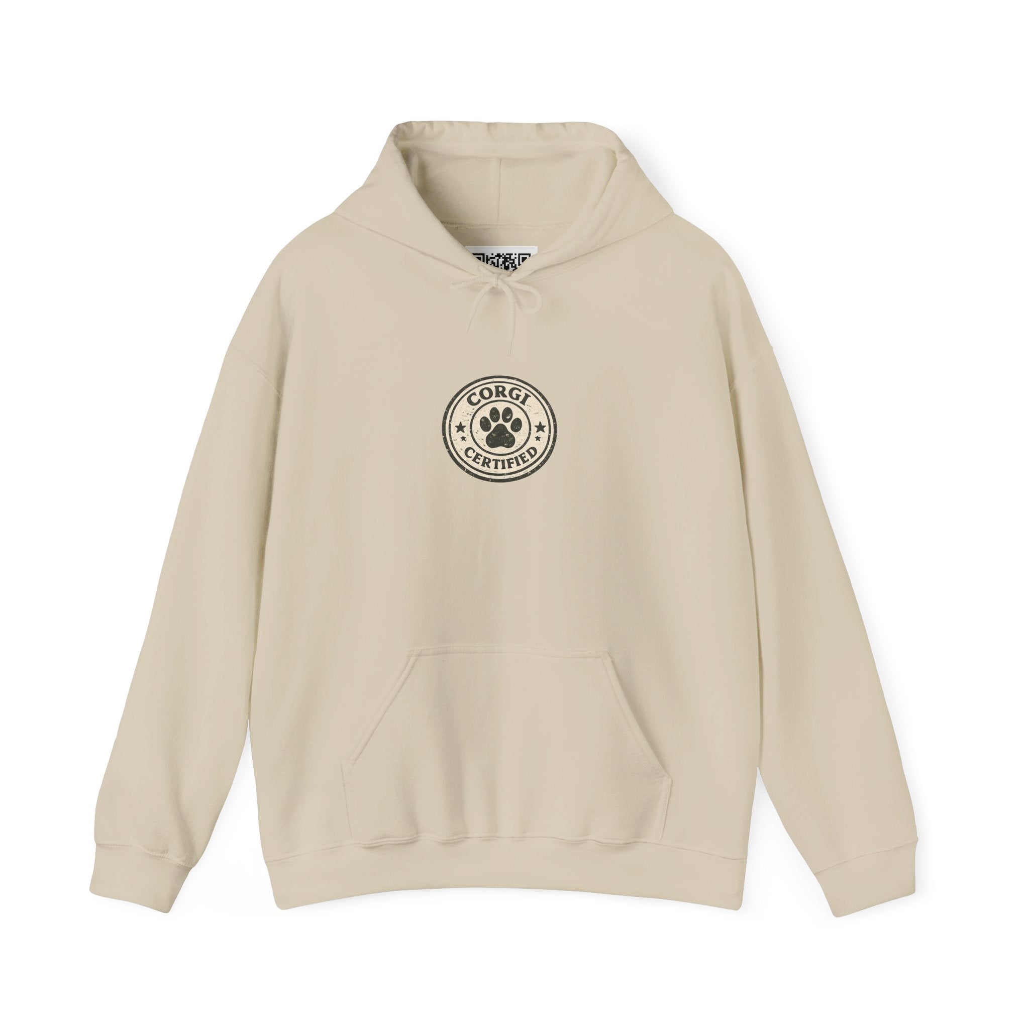 Corgi High Achiever Hoodie — 'Low Risk, High Achiever'