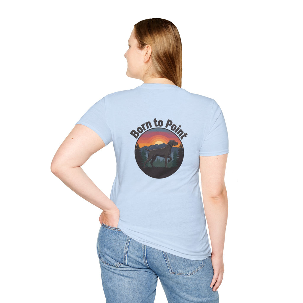 GSP Est. 1870s Born to Point Logo T-Shirt