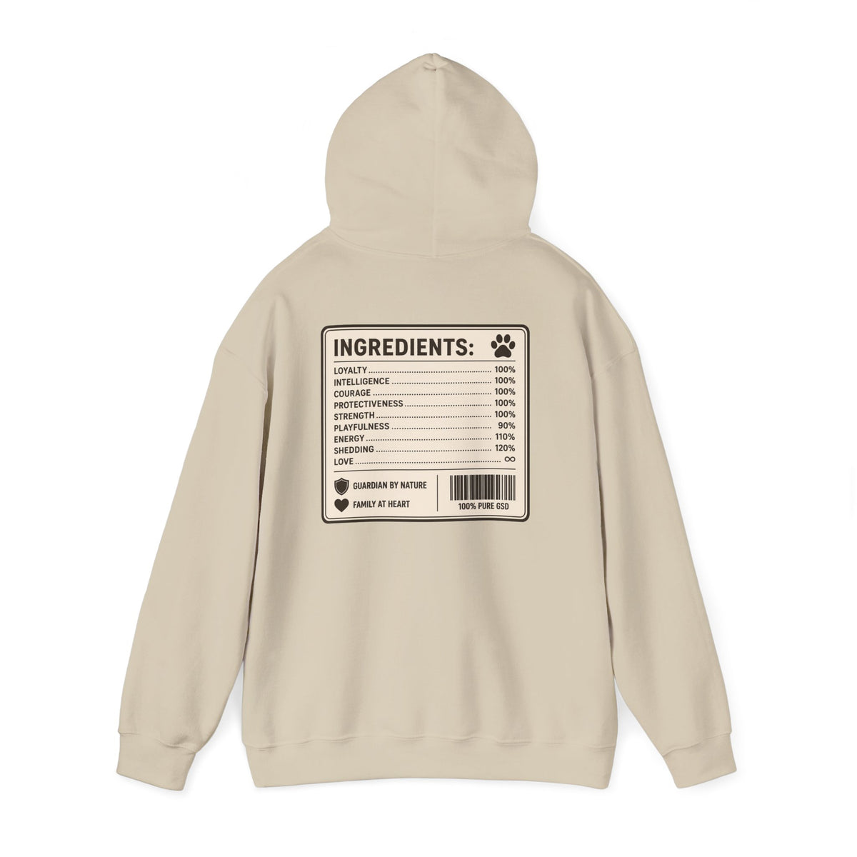 – "100% Pure" GSD Hoodie