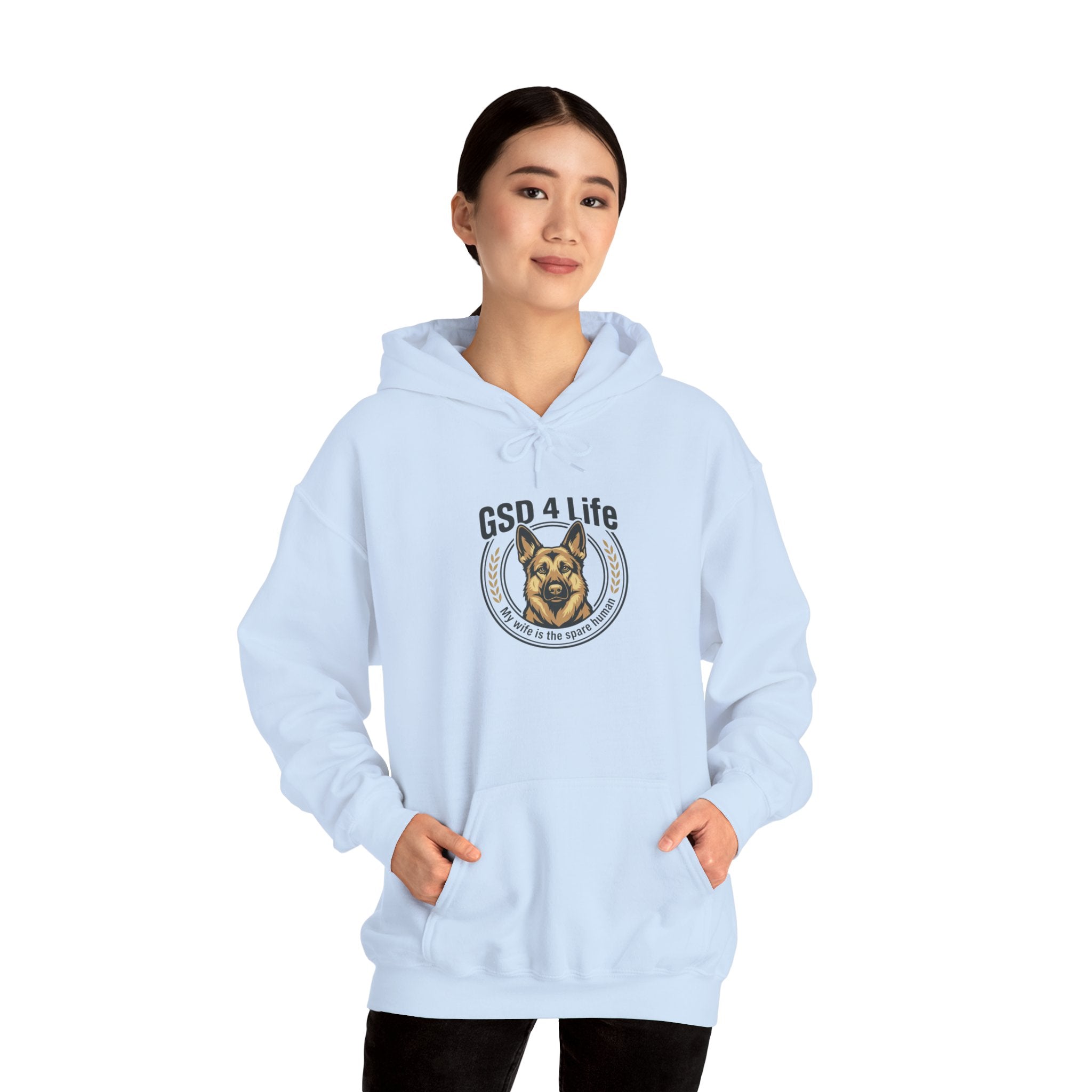 GSD 4 Life Hoodie - wife spare human