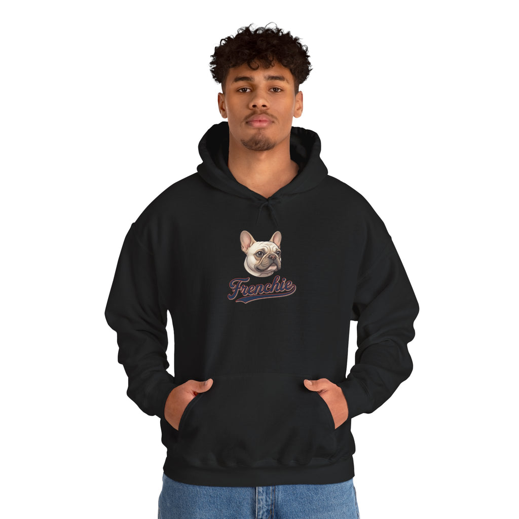 Frenchie Hoodie 90% Energy — Graphic Pullover