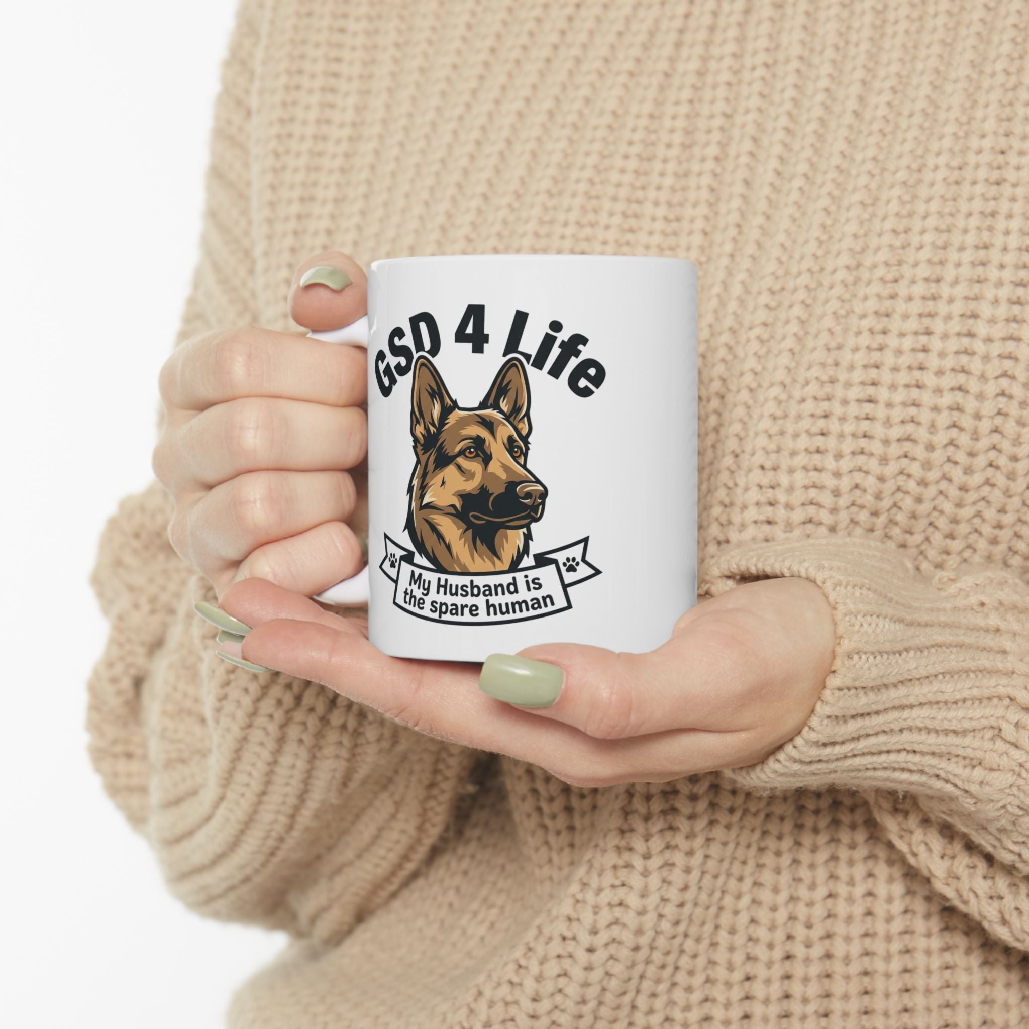 GSD 4 Life - Mug "Husband Spare" –  Coffee Mug (11oz/15oz)