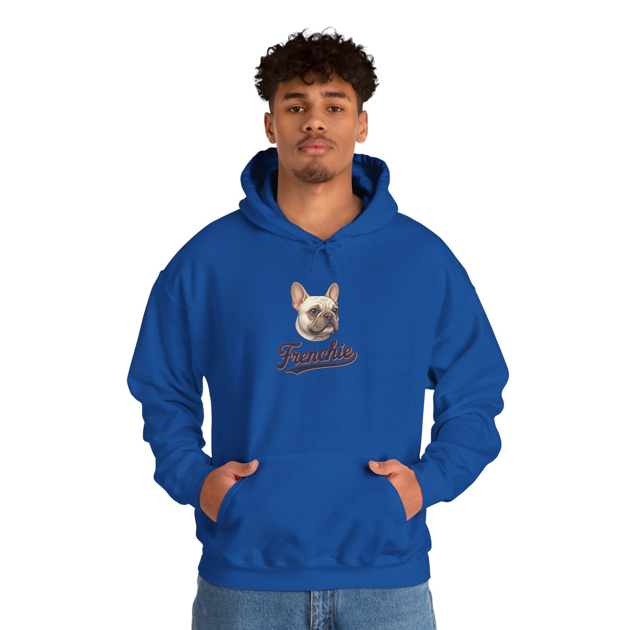 Frenchie Hoodie 90% Energy — Graphic Pullover