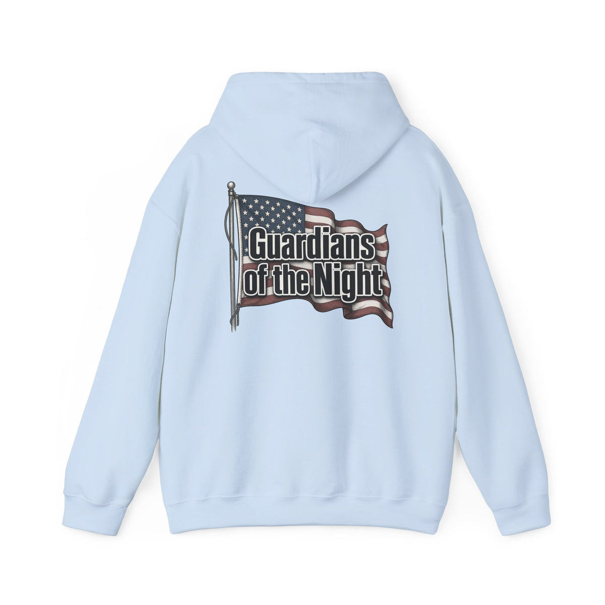Guardians of the Night Hoodie – Patriotic American Flag Sweatshirt