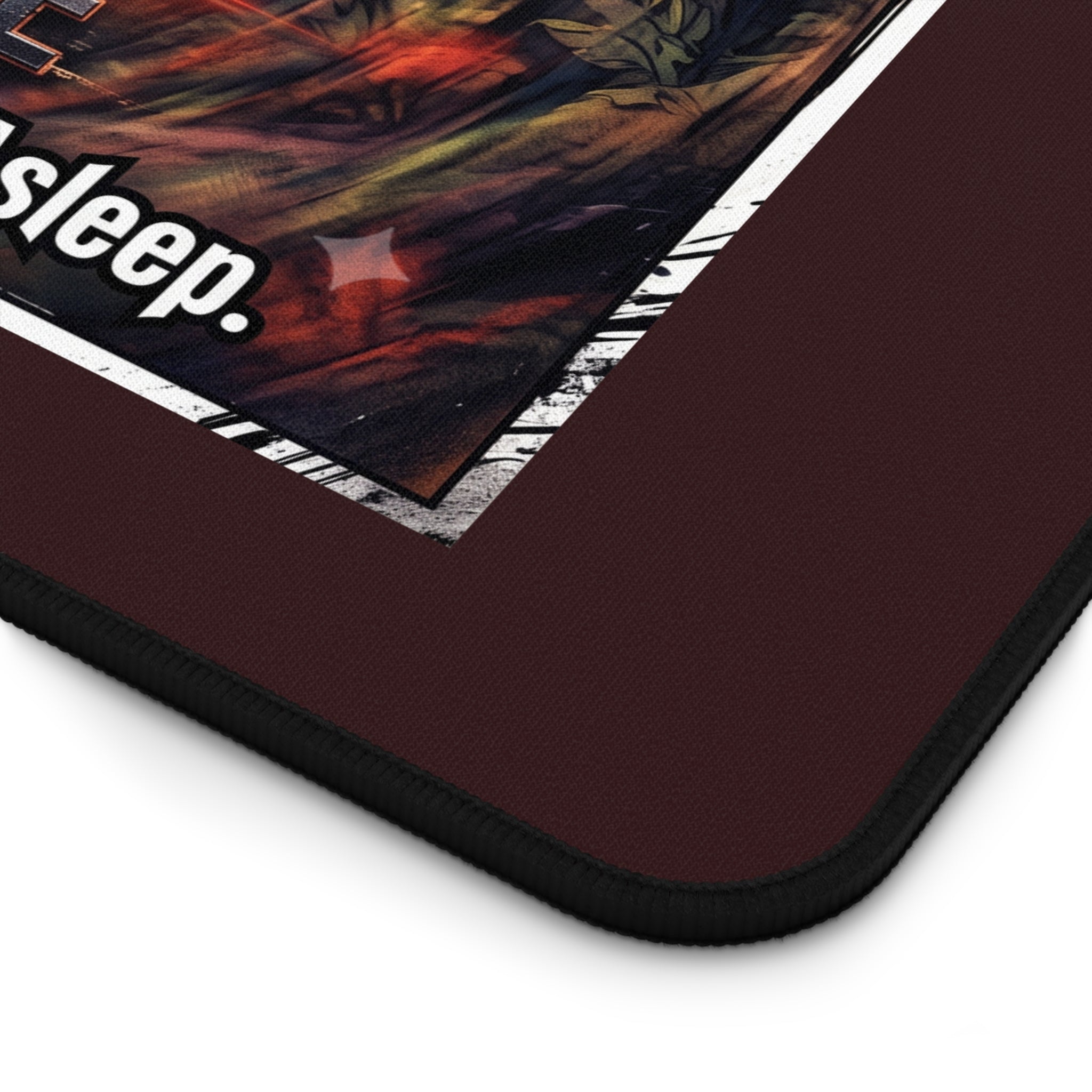 GSP Chaos Engine Desk Mat — "I have two speeds: Full Sprint and Fast Asleep"