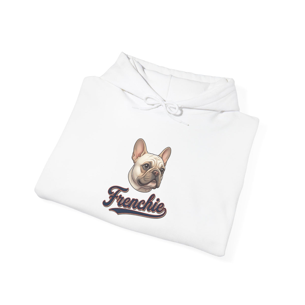 Frenchie Hoodie 90% Energy — Graphic Pullover