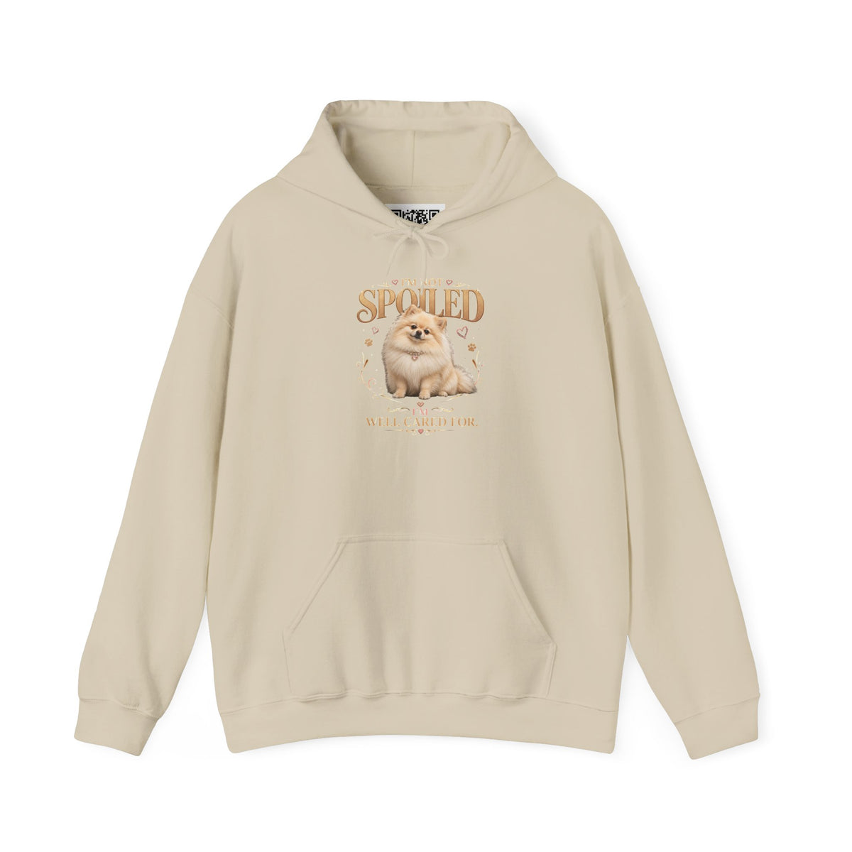 Pomeranian “Spoiled & Well Cared For” Hoodie