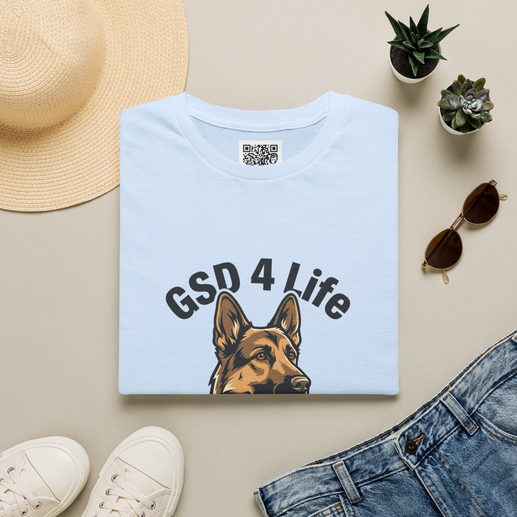 GSD 4 Life — "My Husband is the Spare Human" Dog Lover Tee