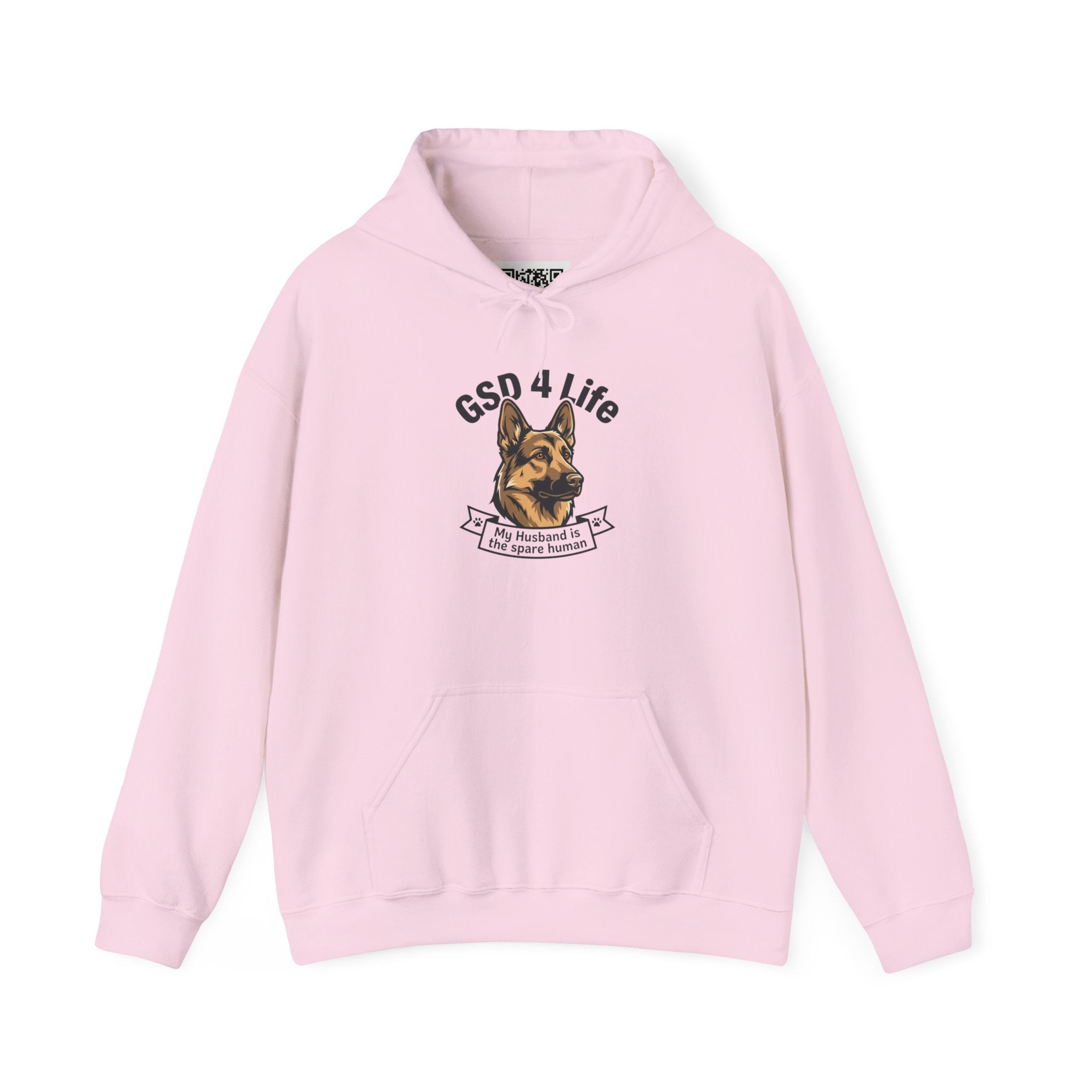 GSD 4 Life Hoodie — my husband is the spare human