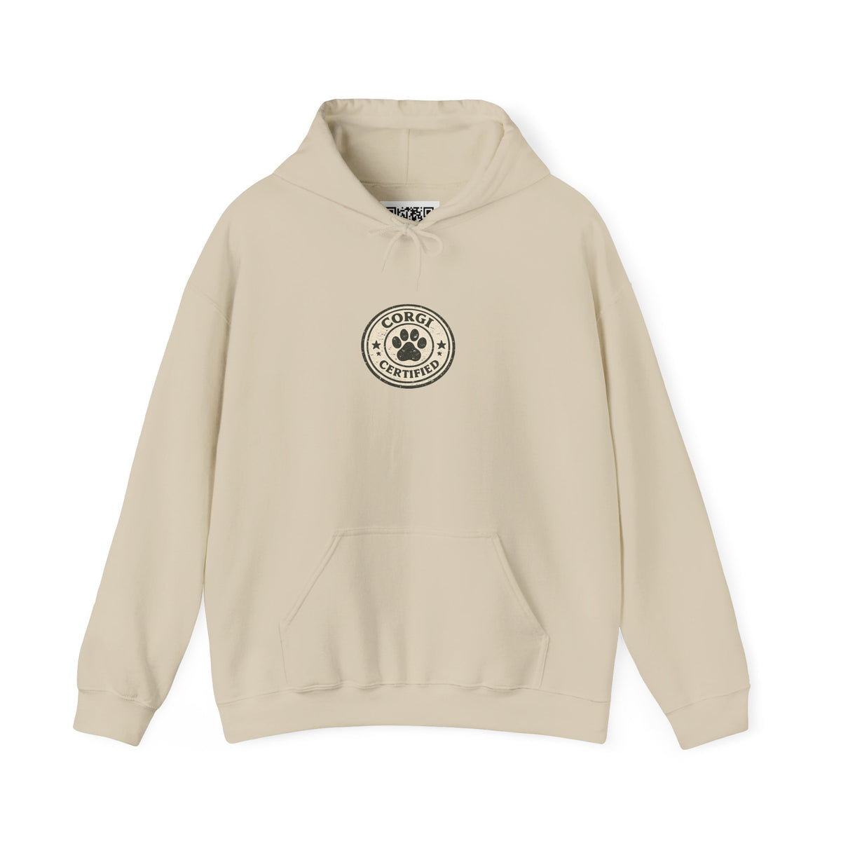 Corgi Hoodie — 'Low Risk, High Achiever'