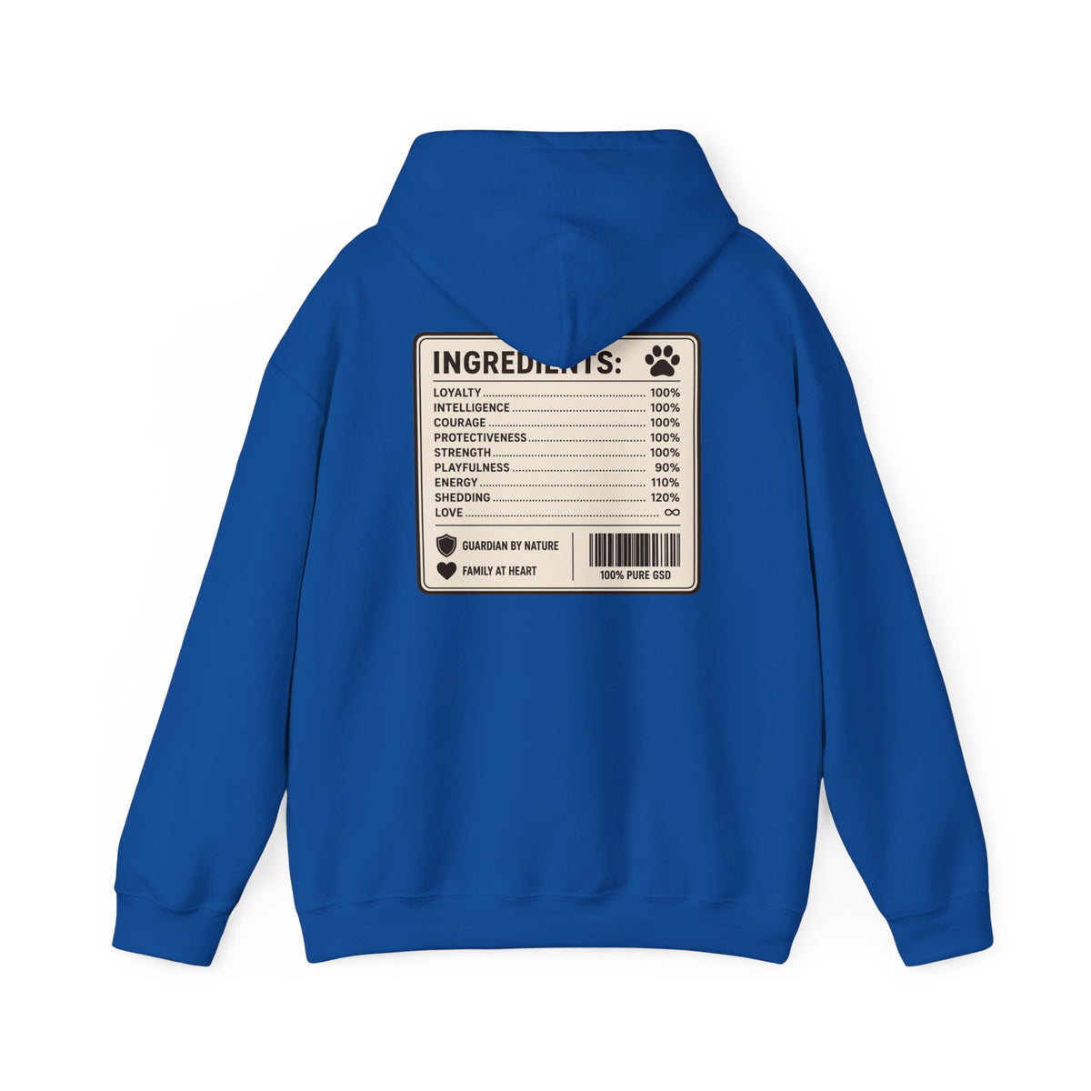 – "100% Pure" GSD Hoodie