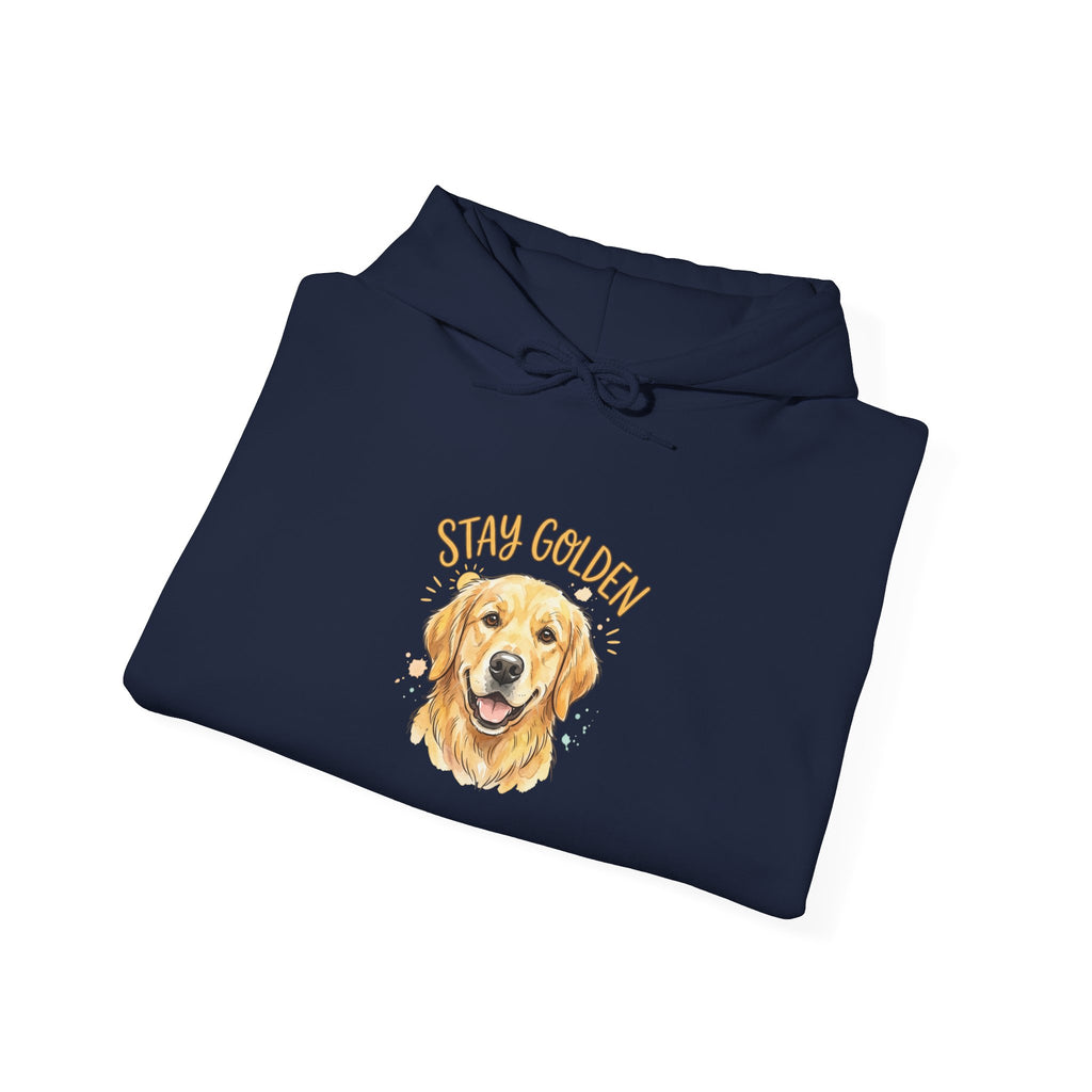 Stay Golden Golden Retriever Hoodie — Cute Dog Lover Sweatshirt